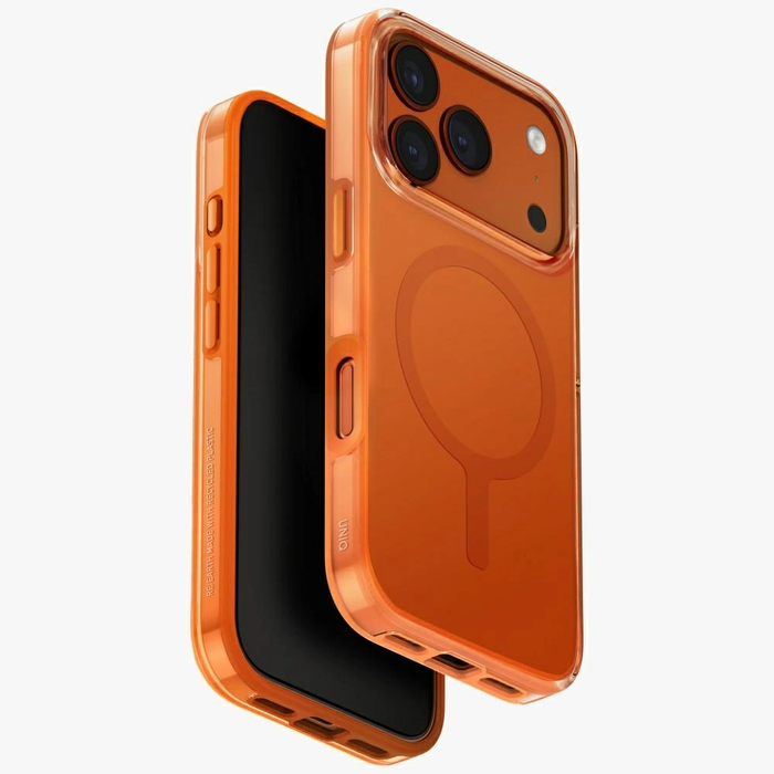 UNIQ Clario Apple iPhone 17 Pro Magclick Charging orange