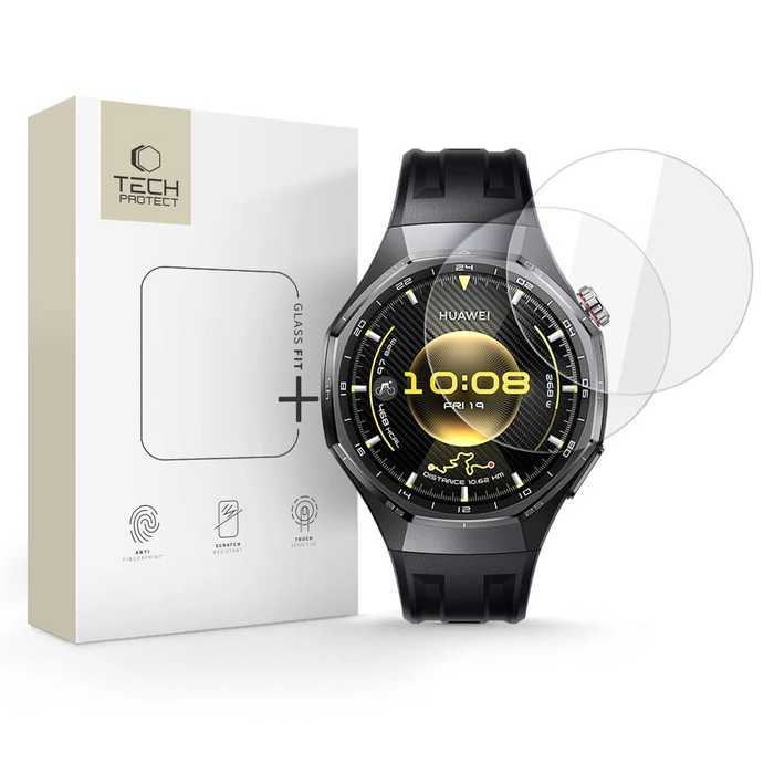 Tech-Protect Glass Fit+ Huawei Watch GT 6 Pro 46mm Clear [2 PACK]