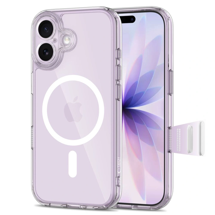 Tech-Protect Magpeak MagSafe CC Apple iPhone 17 Clear