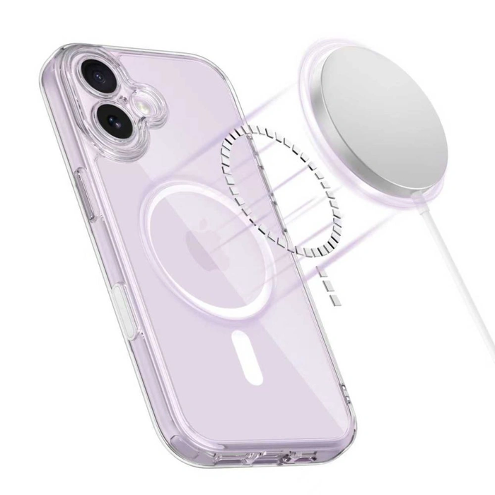 Tech-Protect Magpeak MagSafe CC Apple iPhone 17 Clear
