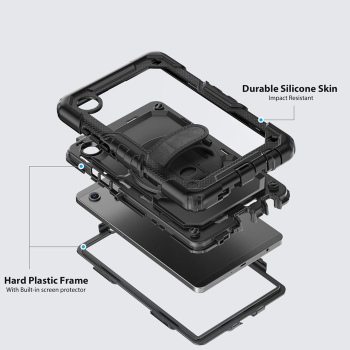 Tech-Protect Solid Samsung Galaxy Tab A9 / A11 8.7 X110 / X115 / X133 / X135 Black