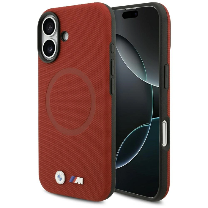 BMW M FW Metal Logo MagSafe Apple iPhone 17 red