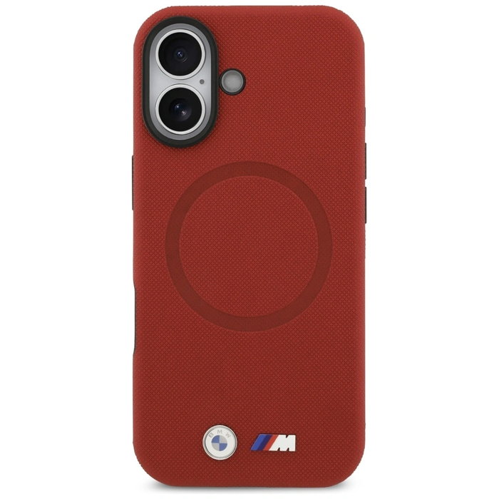 BMW M FW Metal Logo MagSafe Apple iPhone 17 red