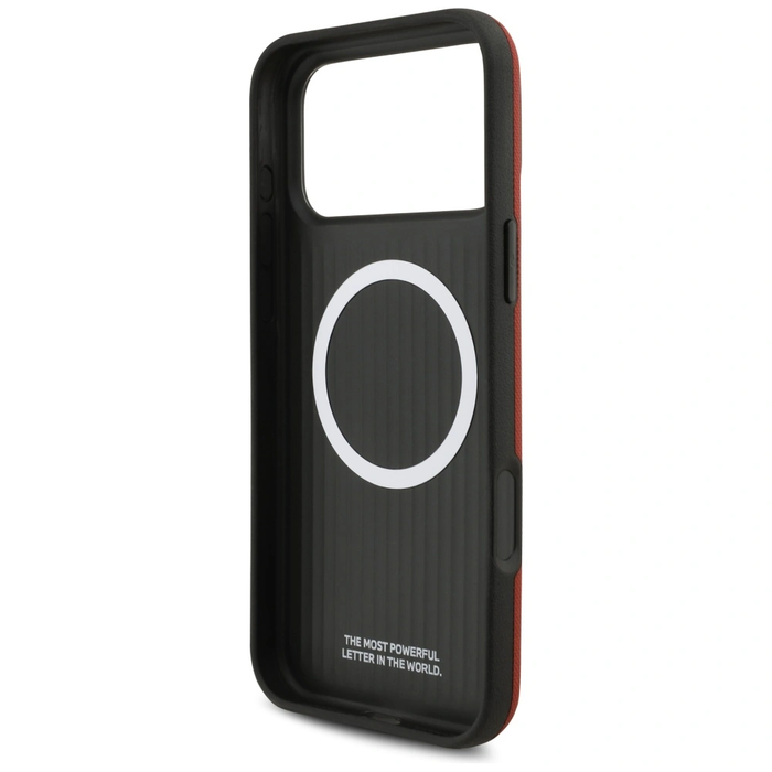 BMW M FW Metal Logo MagSafe Apple iPhone 17 Pro Max red