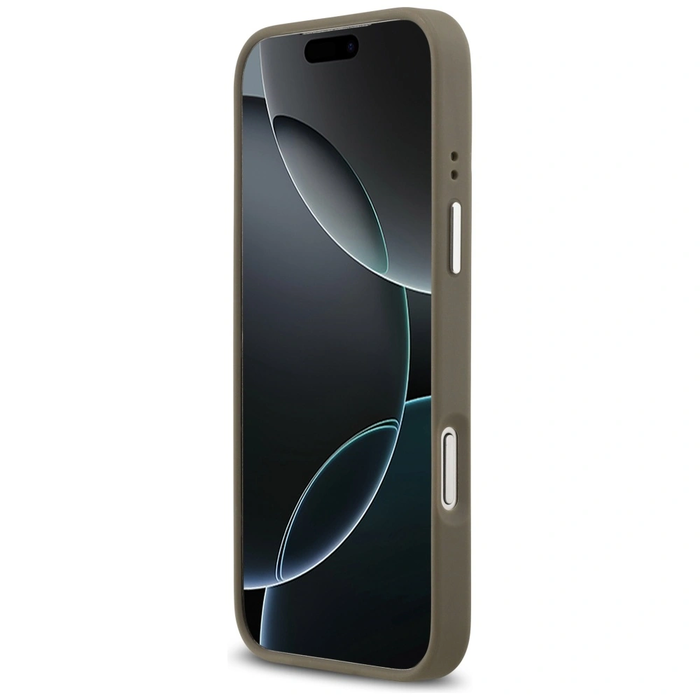 Guess Grained Big 4G Classic Logo Apple iPhone 17 Pro Max brown