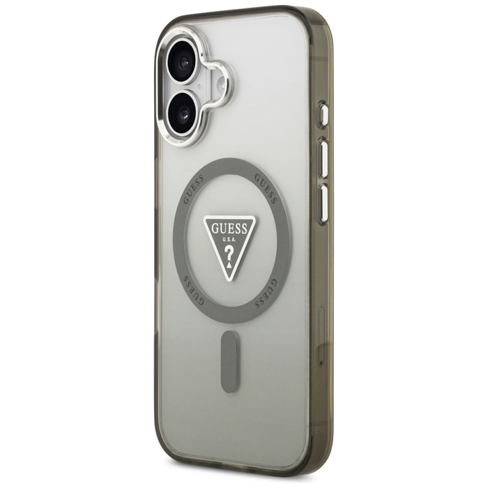 Guess IML Gradient Triangle Logo MagSafe Apple iPhone 17 khaki