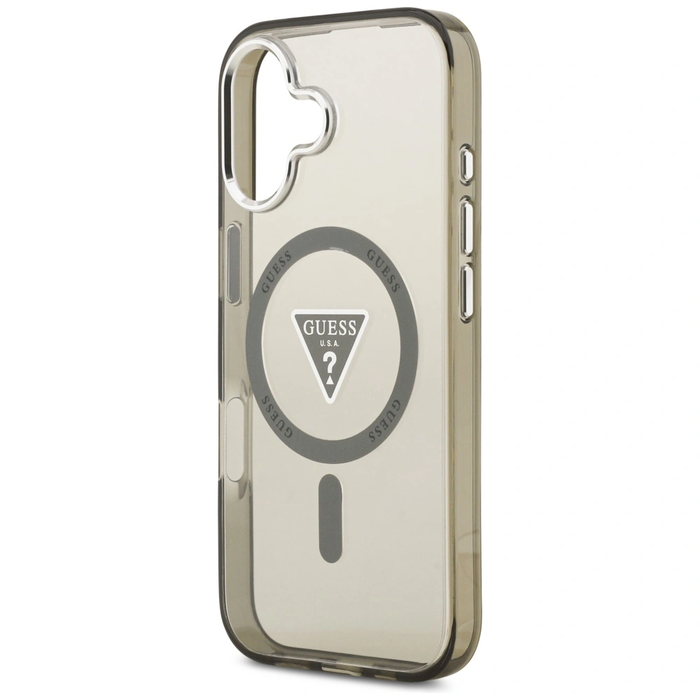 Guess IML Gradient Triangle Logo MagSafe Apple iPhone 17 khaki