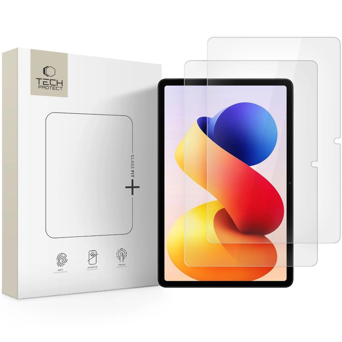 Tech-Protect Glass Fit+ Xiaomi Redmi Pad Pro / 2 Pro 12.1 / POCO Pad M1 Clear [2 PACK]