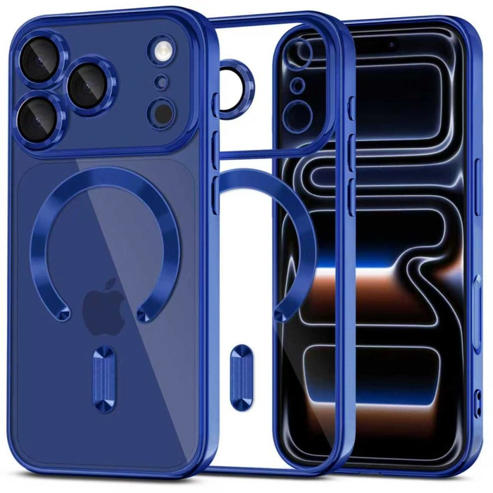 Tech-protect Magflex Magsafe Iphone 17 Pro Shiny Deep Blue