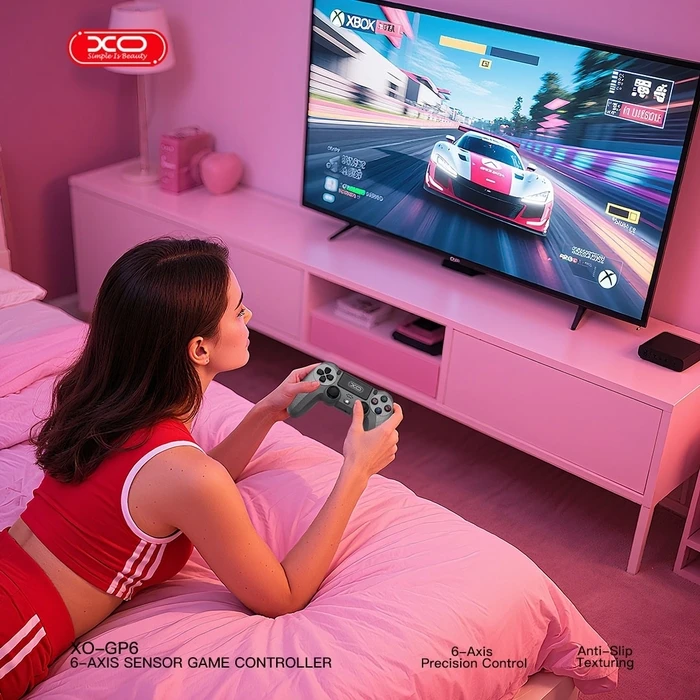 XO H6B GP6 Bluetooth & Wired Gaming Controller / Gamepad (PS4 / PS3 / PC / Android)
