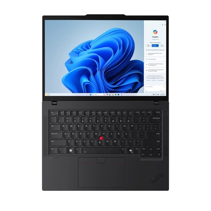 Lenovo Laptop ThinkPad T14 Gen 5 AMD Ryzen 7 PRO 8840U 14 Touchscreen WUXGA 32GB 512GB Wi-Fi 6E Windows 11 Pro Black