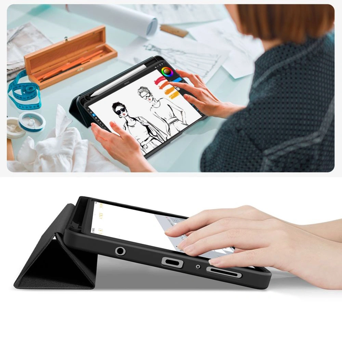 Tech-protect Sc Pen Galaxy Tab A9+ / A11+ Plus 11.0 X210 / X215 / X216 / X230 / X235 / X236 Black