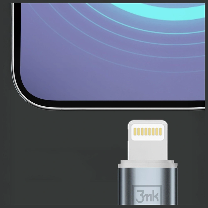 Kabel 3MK Hyper Cable N-SERIES USB-C for Lightning 1m 9V/2A 20W White
