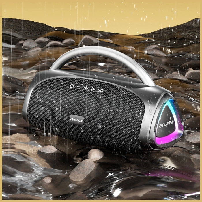 AWEI KA39 100W Bluetooth 5.3 Portable Wireless Speaker black