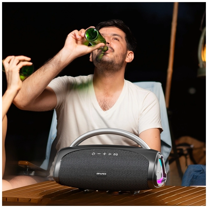 AWEI KA39 100W Bluetooth 5.3 Portable Wireless Speaker black