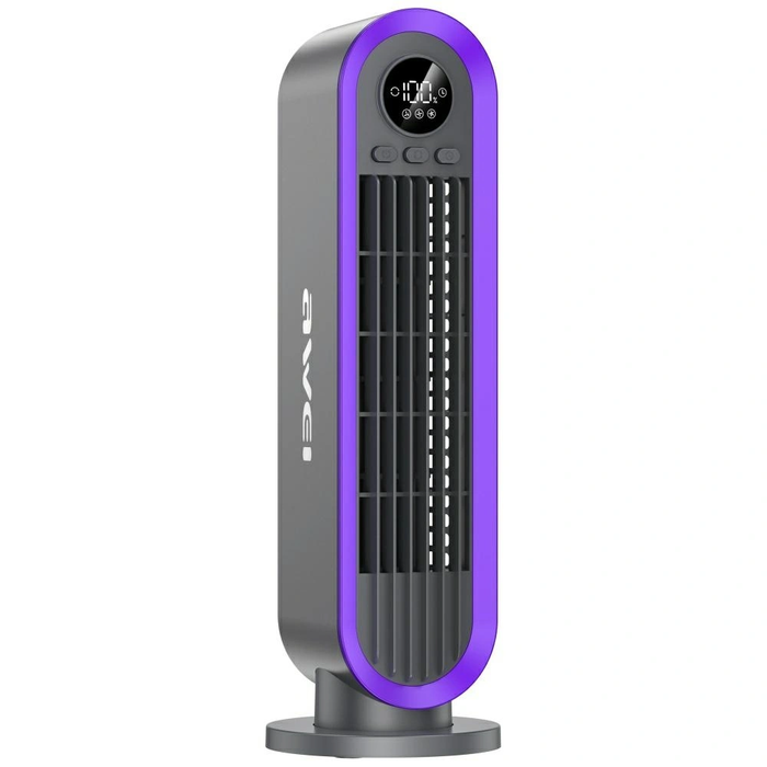 Tower fan AWEI F52 3600mAh Grey