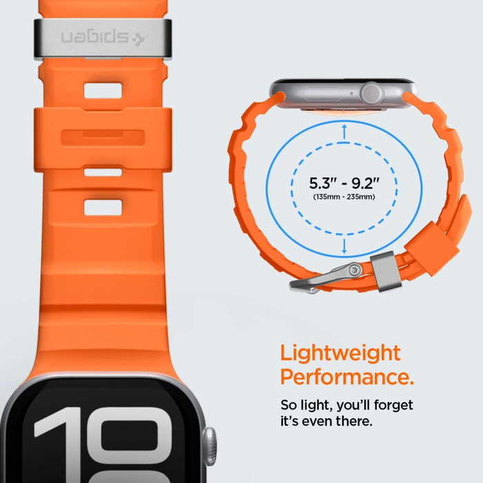 Etui Spigen Wbs2 Band Apple Watch 8 / 9 / 10 / 11 / Se / Ultra (44 / 45 / 46 / 49 Mm) Orange