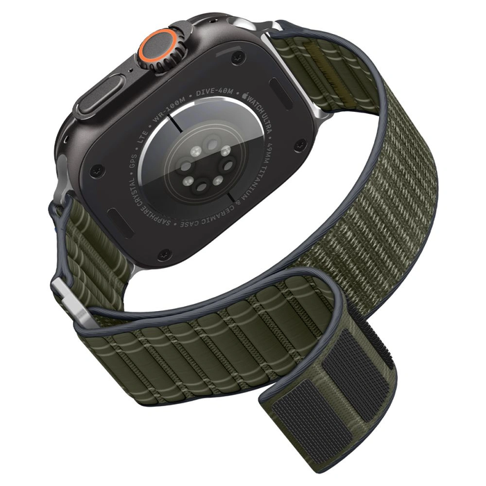 Etui Spigen Wbf0 Band Apple Watch 8 / 9 / 10 / 11 / Se / Ultra (44 / 45 / 46 / 49 Mm) Green