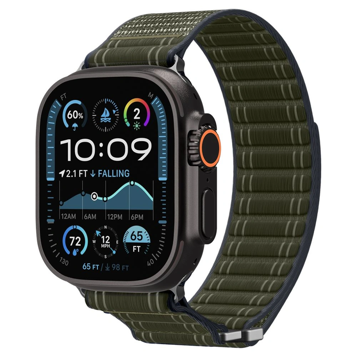 Etui Spigen Wbf0 Band Apple Watch 8 / 9 / 10 / 11 / Se / Ultra (44 / 45 / 46 / 49 Mm) Green