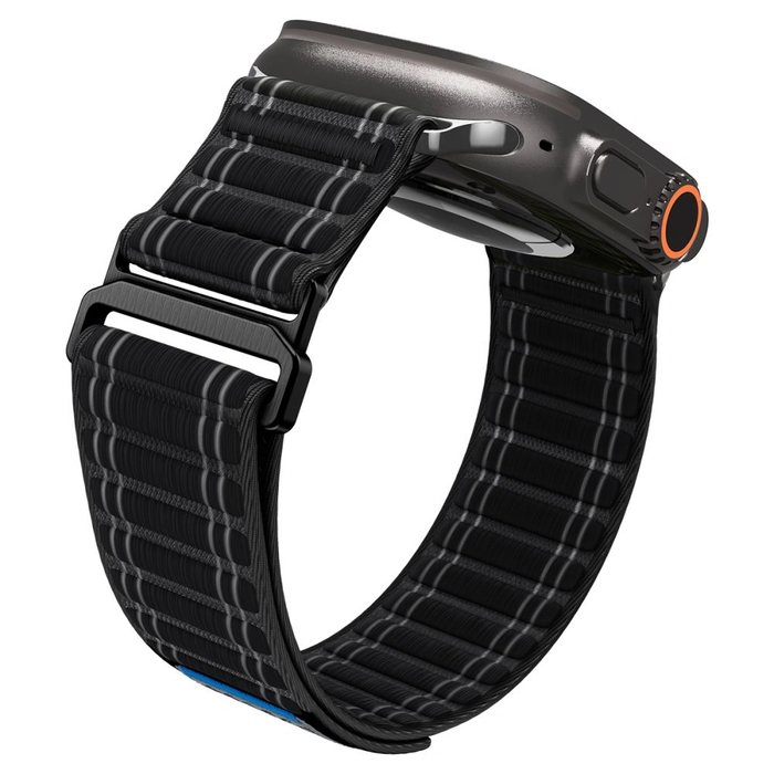 Etui Spigen Wbf0 Band Apple Watch 8 / 9 / 10 / 11 / Se / Ultra (44 / 45 / 46 / 49 Mm) Black