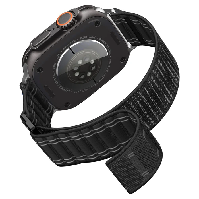 Etui Spigen Wbf0 Band Apple Watch 8 / 9 / 10 / 11 / Se / Ultra (44 / 45 / 46 / 49 Mm) Black