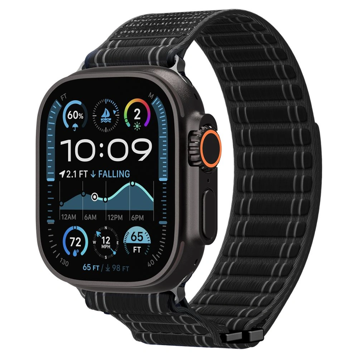 Etui Spigen Wbf0 Band Apple Watch 8 / 9 / 10 / 11 / Se / Ultra (44 / 45 / 46 / 49 Mm) Black