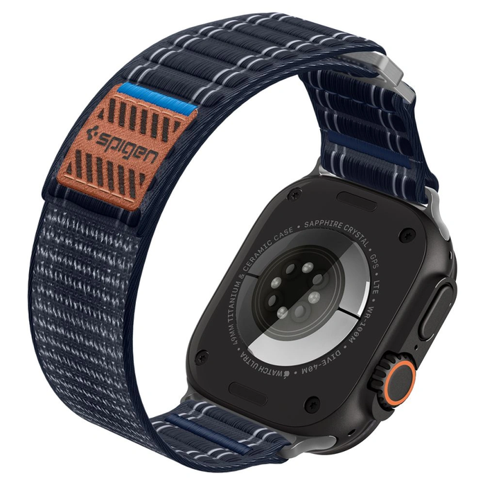 Etui Spigen Wbf0 Band Apple Watch 8 / 9 / 10 / 11 / Se / Ultra (44 / 45 / 46 / 49 Mm) Navy