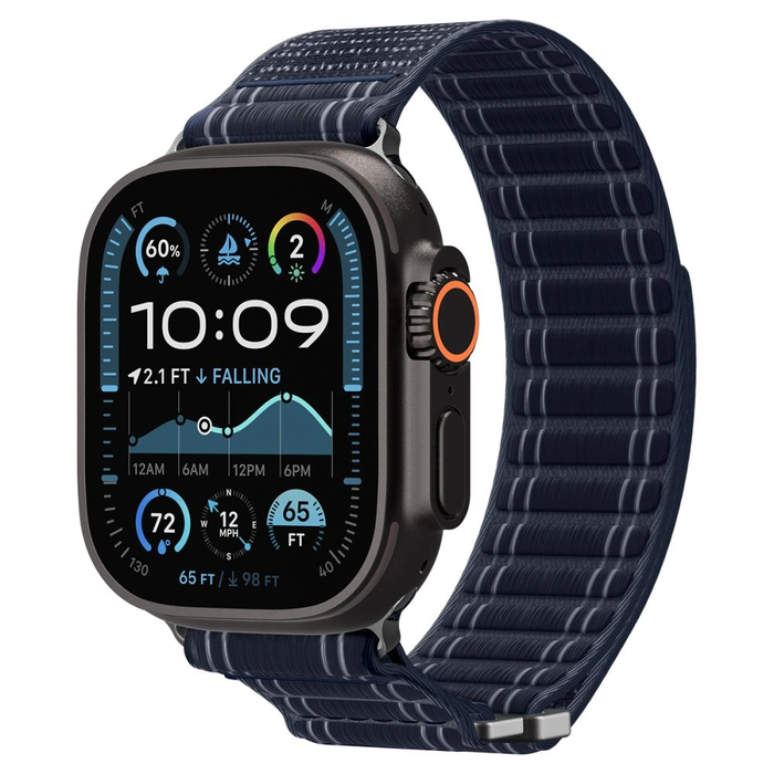 Etui Spigen Wbf0 Band Apple Watch 8 / 9 / 10 / 11 / Se / Ultra (44 / 45 / 46 / 49 Mm) Navy