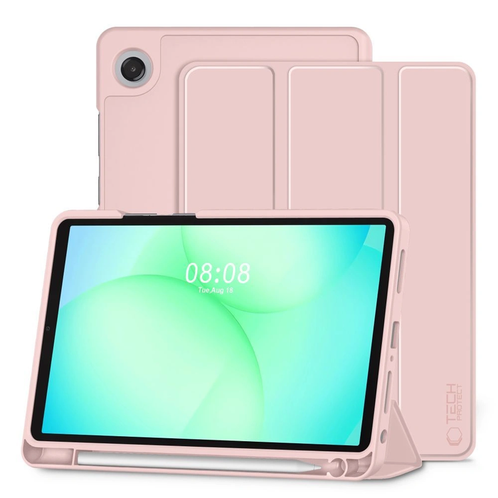 Tech-Protect SmartCase Pen Samsung Galaxy Tab A9 / A11 8.7 X110 / X115 / X133 / X135 Pink