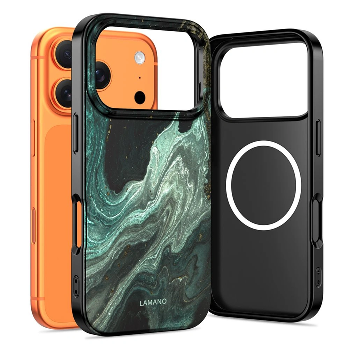 Tech-Protect Lamano MagSafe Apple iPhone 17 Pro Max Verde Aura