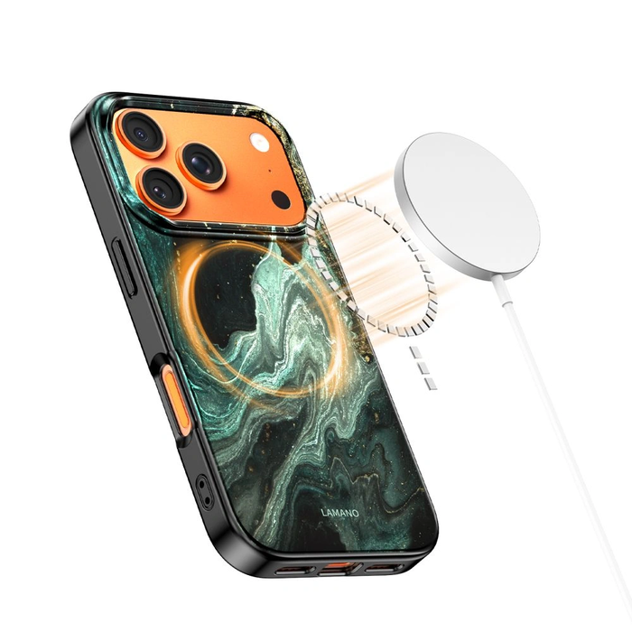 Tech-Protect Lamano MagSafe Apple iPhone 17 Pro Max Verde Aura