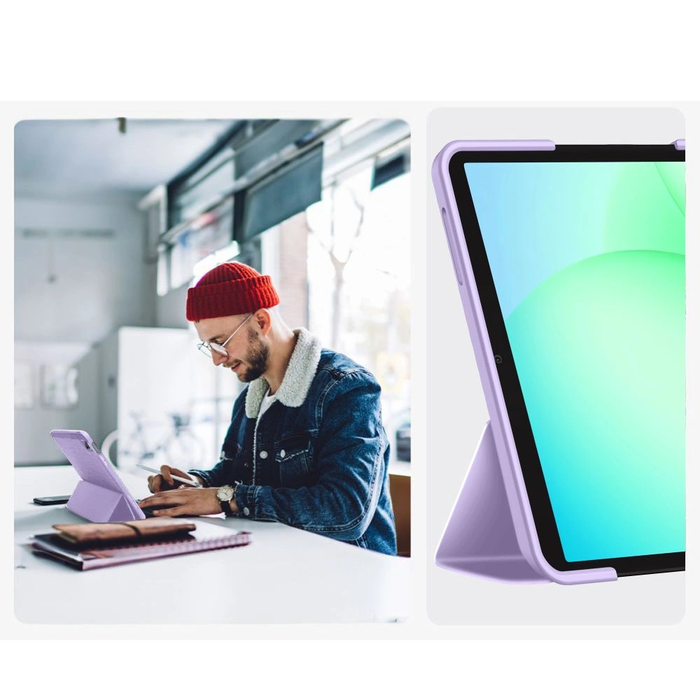 Tech-Protect SmartCase Samsung Galaxy Tab A9 / A11 8.7 X110 / X115 / X133 / X135 Violet