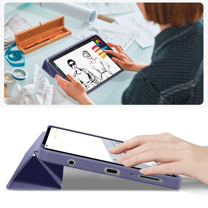 Tech-Protect SmartCase Samsung Galaxy Tab A9 / A11 8.7 X110 / X115 / X133 / X135 Navy