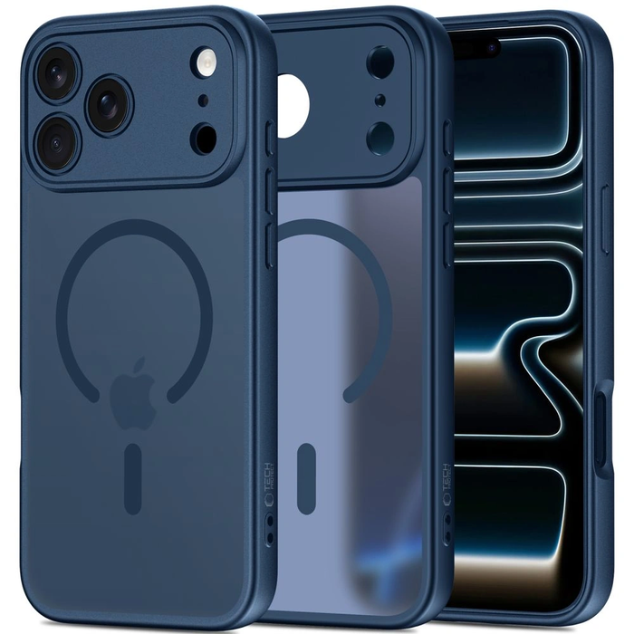 Tech-Protect BasicMag MagSafe Apple iPhone 17 Pro Max Matte Deep Blue