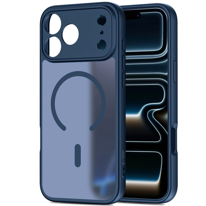 Tech-Protect BasicMag MagSafe Apple iPhone 17 Pro Max Matte Deep Blue