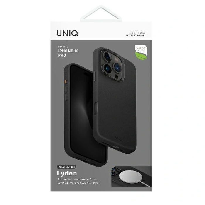 UNIQ Lyden Apple iPhone 16 Pro Magclick Charging dallas black