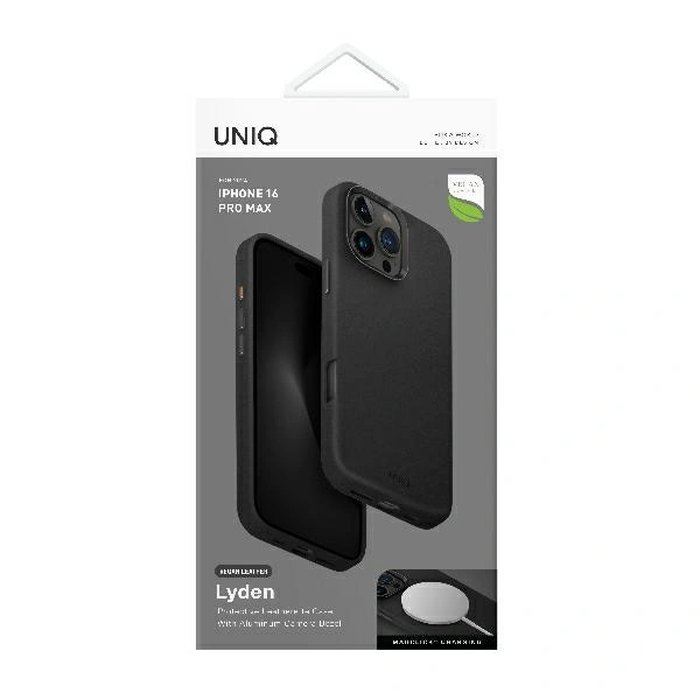 UNIQ Lyden Apple iPhone 16 Pro Max Magclick Charging dallas black