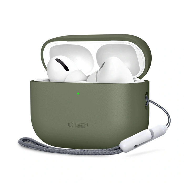 Tech-Protect Silicone Apple AirPods Pro 3 Olive Green