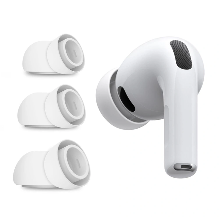Tech-Protect Ear Tips Apple AirPods Pro 3 White [3 PACK]