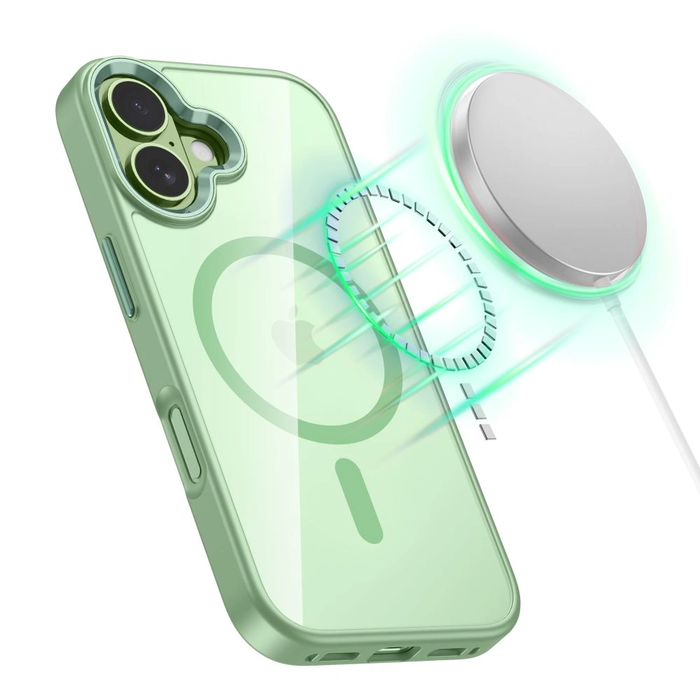 Tech-Protect MagMat MagSafe Apple iPhone 17 Sage/clear