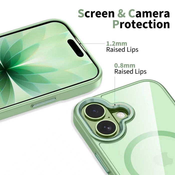 Tech-Protect MagMat MagSafe Apple iPhone 17 Sage/clear