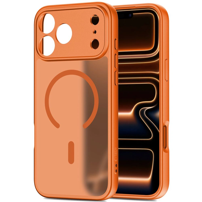 Tech-Protect Basicmag MagSafe Apple iPhone 17 Pro Max Matte Cosmic Orange