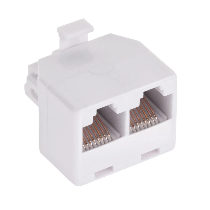 DM RJ45 Διαχωριστής Δικτύου 2xRJ45 M/F