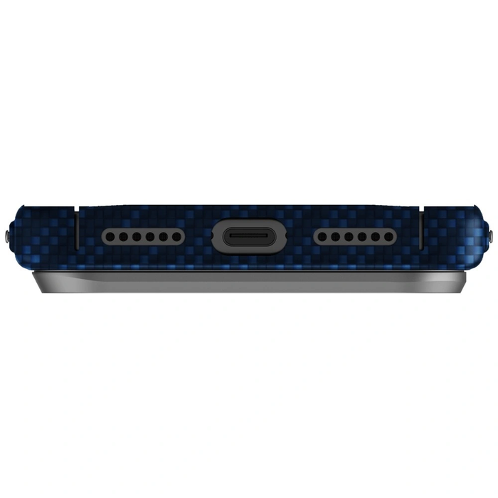 UNIQ Keva EDGE Apple iPhone 17 Pro Max Magclick Charging blue