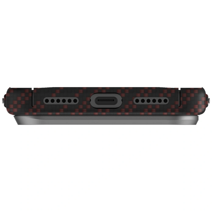 UNIQ Keva EDGE Apple iPhone 17 Pro Max Magclick Charging orange
