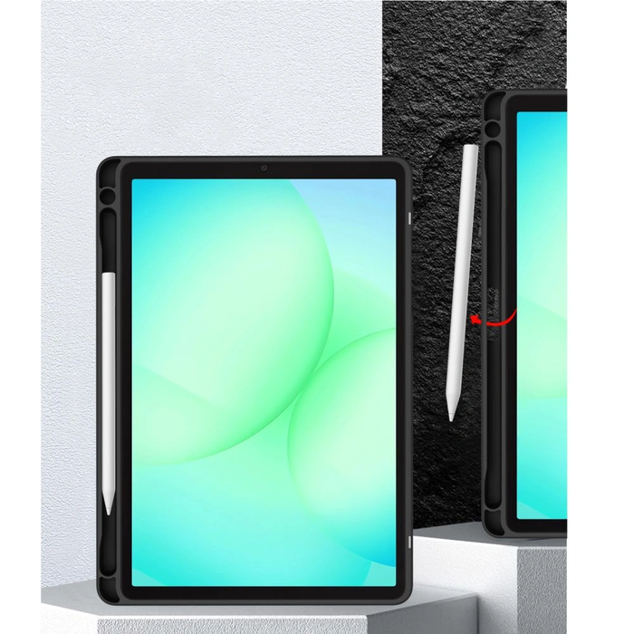 Tech-Protect Smartcase Pen Hybrid Samsung Galaxy Tab A9 / A11 8.7 X110 / X115 / X133 / X135 Black