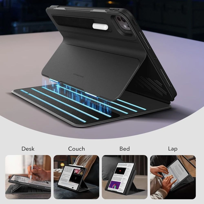 ESR Flip Hybrid Apple iPad Pro 13” 2024/2025 Black
