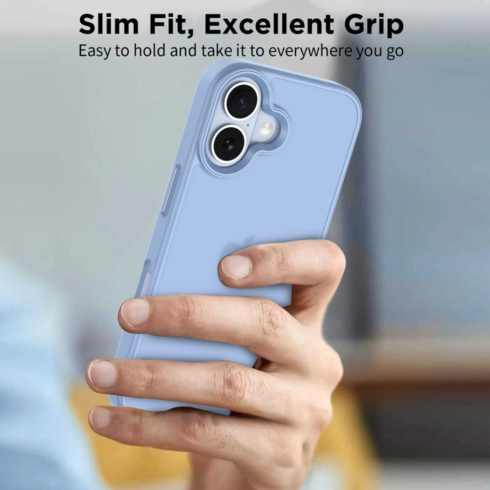 Tech-Protect MagMat Apple iPhone 17 Matte Mist Blue