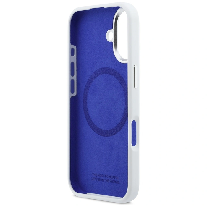 BMW M Silicon Horizontal Line MagSafe Apple iPhone 17 white