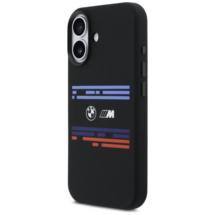 BMW M Silicon Horizontal Line MagSafe Apple iPhone 17 black